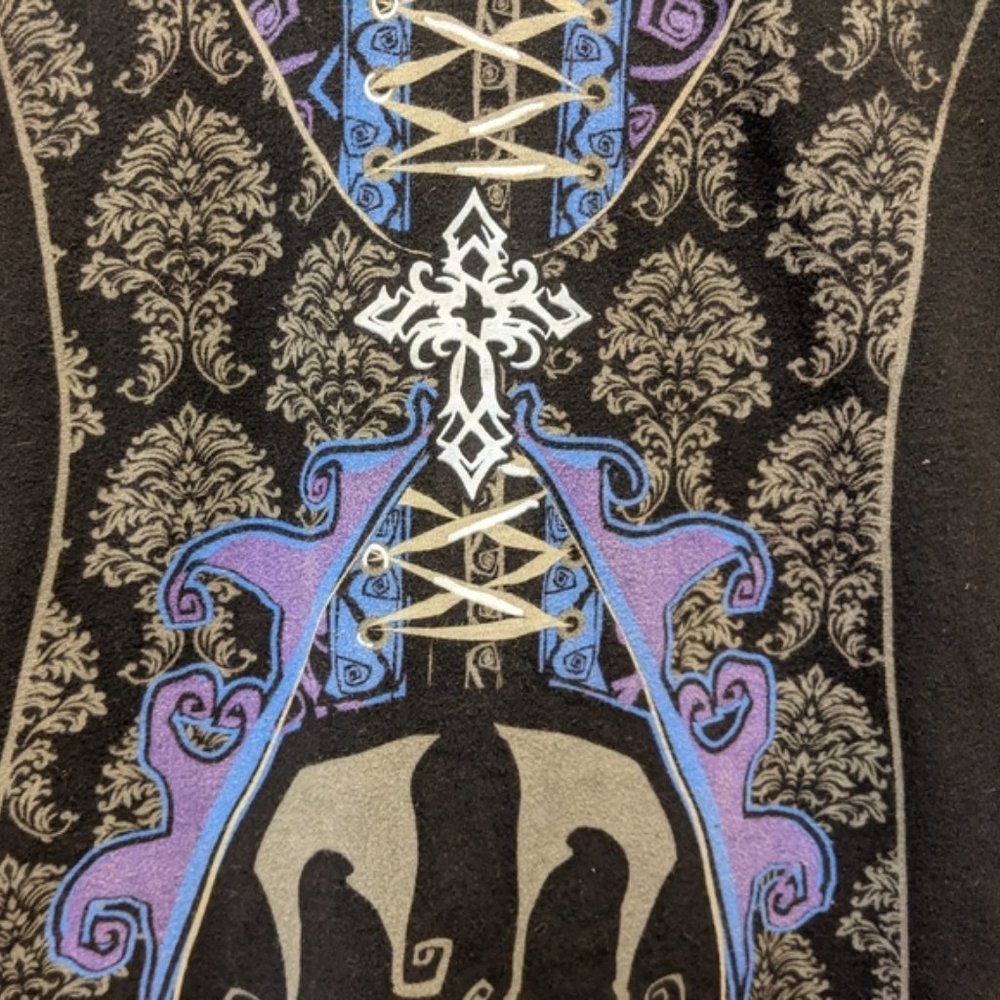 Gothic Corset and Vest Print Tee - Picture 5 of 8